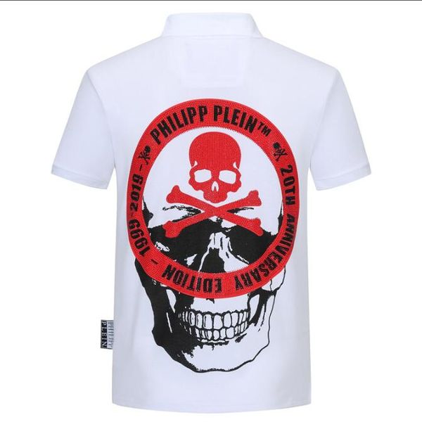 

новые горячие продажи роскошная европа досуг мужчины тенниска contrast лоскутная tshirt моды medusa mens конструктора с коротким рукавом фут, White