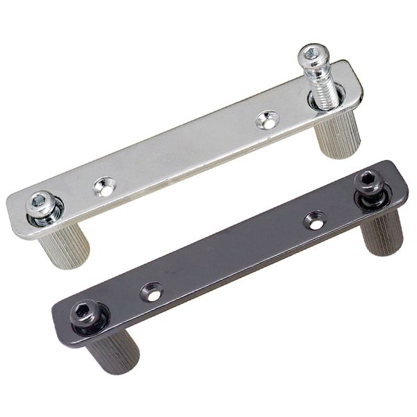 

pack of 2 zinc alloy electric guitar tremolo bridge lock nut stands brackets for bridges