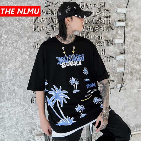 

мужские harajuku футболки с коротким рукавом мода печатных футболка хип-хоп уличная 2020 лето повседневная футболка топы тройники черный wg9, White;black