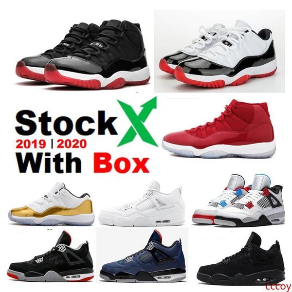 

2020 basketball shoes low bred 11 2019 concord 11s black cat 4s with stock x sneakers fire red 4 space jam 11
