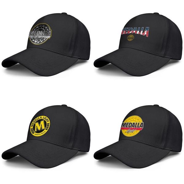 

medalla light logo mens and womens adjustable trucker cap fitted blank team unique baseballhats america flag logo, Blue;gray