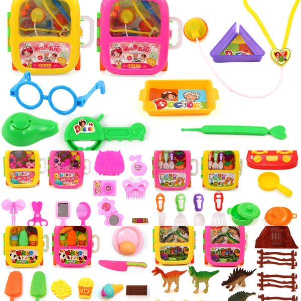 

children play house littletoy set girl kitchen fruit cutting tool fruit tools toy tools travel hand handle handle boy