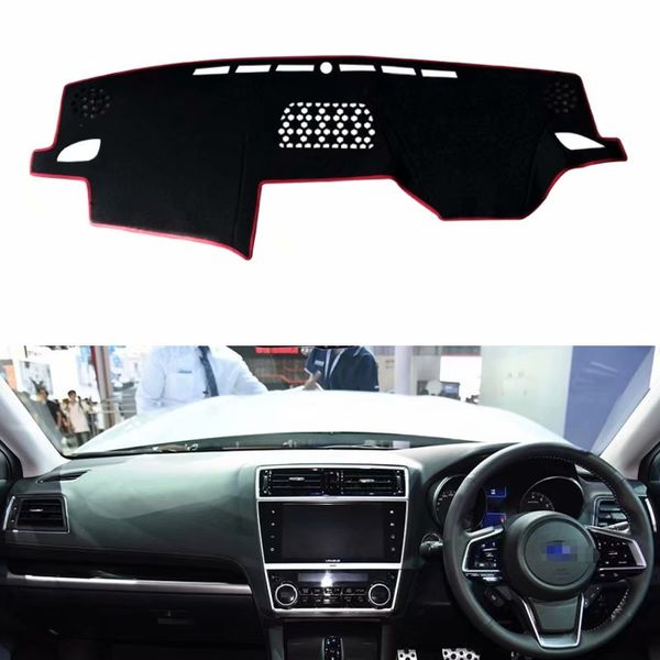 

car styling covers dashmat dash mat sun shade capter dashboard cover for outback/legacy 2015 2016 2017 2018 2019 rhd