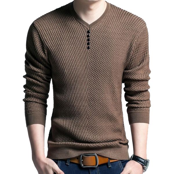 

sweater men casual v-neck pullover men autumn slim fit long sleeve shirt mens sweaters knitted cashmere wool pull homme p110801, White;black