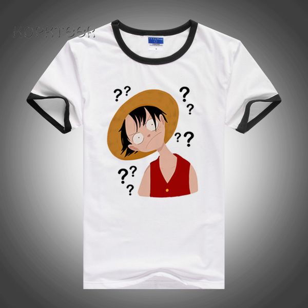 

digital printing oversize one piece luffy men tshirt graphic one piece boa hancock men short sleeve t-shirt plus size t shirts, White;black
