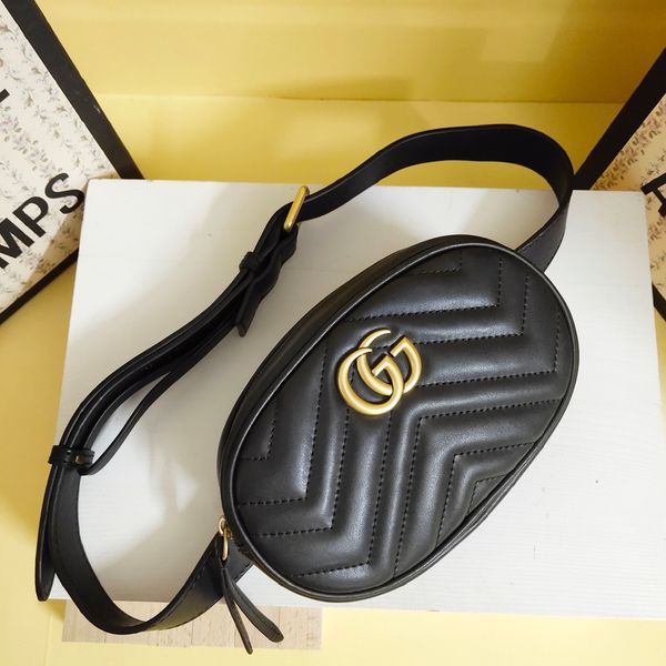 

mini waist chest bags for women and men real leather + pvc crossbody handbag cltuch bag waistpacks for ladies size 18*11*5cm
