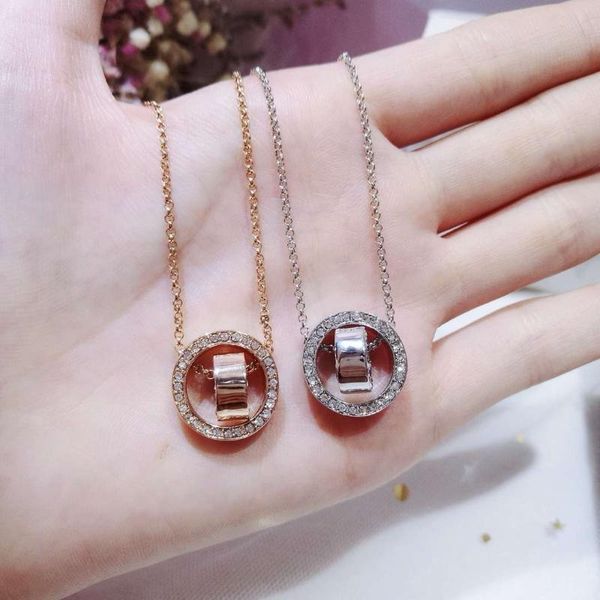 

925 silver shih маленьких счастливчики красной книги 1 shuanghuan лаки бисер ожерелье для женщин кристалла колье