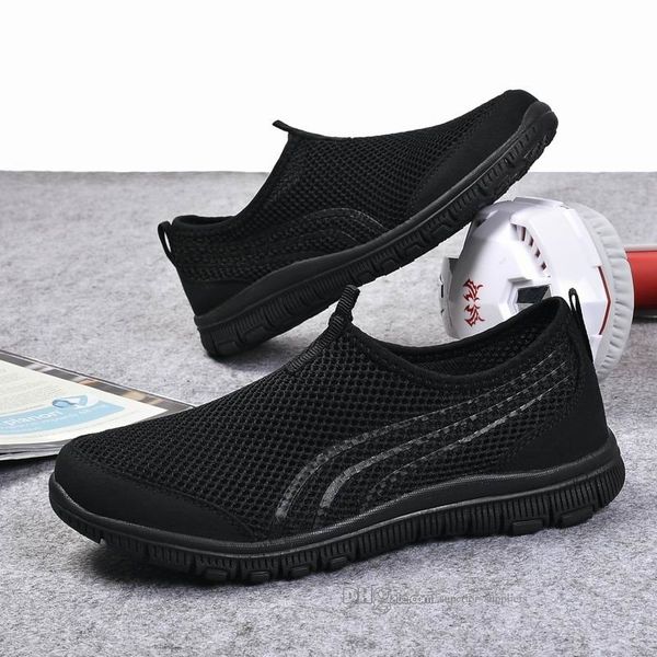 

2020 горячие продажа мода мужская обувь mesh дышащие кроссовки walking обувь дешево удобные легкие кроссовки h202030200443-178, White;red