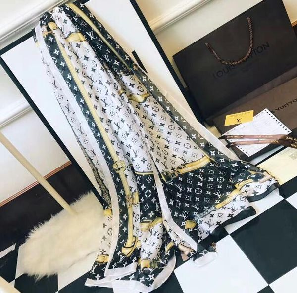 

guc‍ciscarf fashion design womans with silver thread scarf scarves classic ladies wrap scarves 80x190cm, Blue;gray