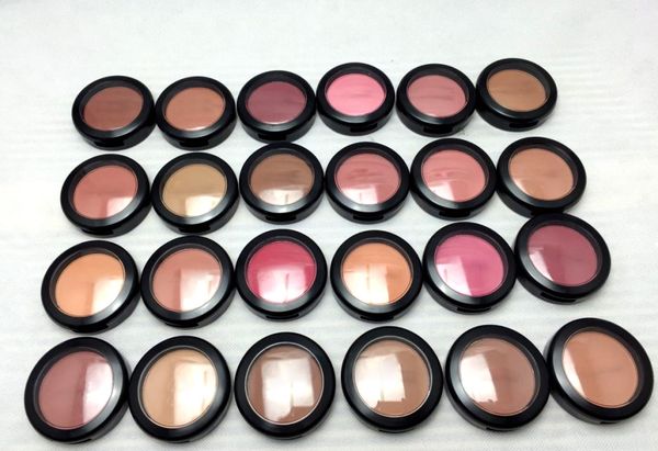 

makeup shimmer blush sheer tone blush 24 different colors no mirrors no brush 6g bronzer blush palette epacket +gift
