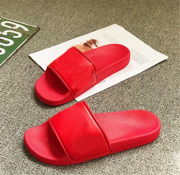 

2020 men women slide sandals designer shoes luxury slide summer fashion shoes, Black