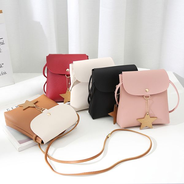 

sweet girls star pendant bags small crossbody bags for women shoulder bag fashion designer women crossbody #l