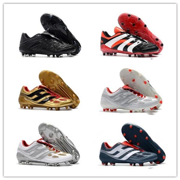 

classics predator precision accelerator electricity fg db ag v 5 beckham 1998 98 men soccer shoes cleats football boots drop shipping