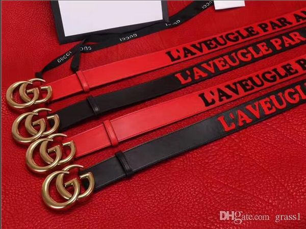 

2019 моды дизайнер ремни роскошных ремней для menbelt топ моды мужских кожаных ремней оптового свободного shippingbox, Black;brown