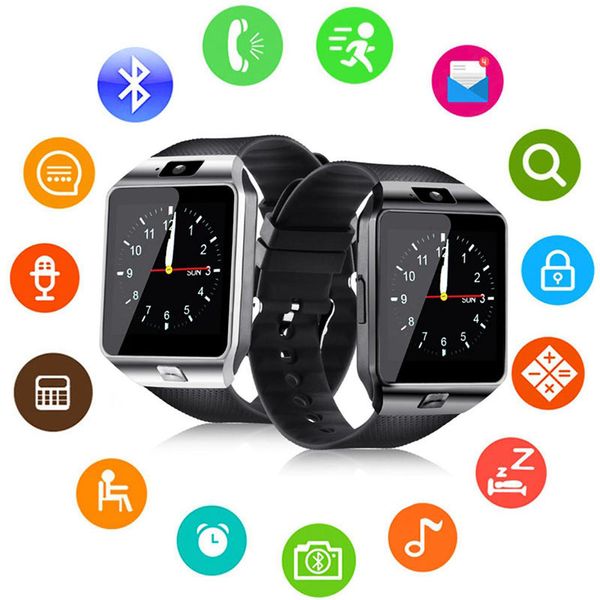 

DZ09 Q18 GT08 Смарт-часы Браслет Android Smartwatch SIM Интеллектуальный мобильный телефон Запис
