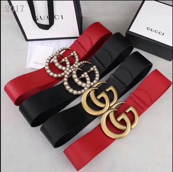 

classical designersmens belt with luxury s letter 7cm buckle belts for women otguccissman waist belt, Black;brown