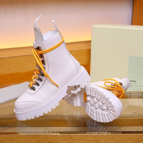 

women shoes boots 03 designer martin new autumn female wild england wind thick with increased leather fashion wild luxury, Black