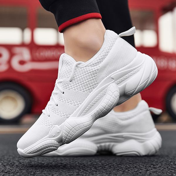 

unn summer mens shoes white sneakers men shoes flats men's lightweight outdoor sports black