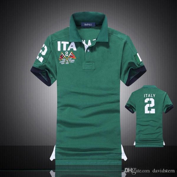 

shirt men short sleeve brand clothing men polo classic y fabric luxury italy tee t-shirt designer, White;black