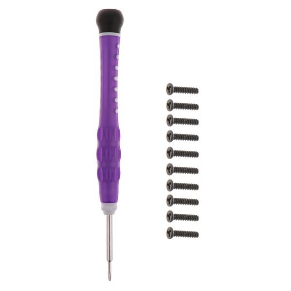 

tri-wing screwdriver & 10x y-tip screws repair tools for switch ns