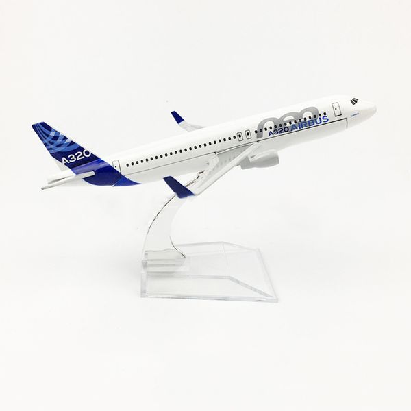 

1/400 scale aircraft airbus a320 prototype 16cm alloy plane model toys children kids gift for collection