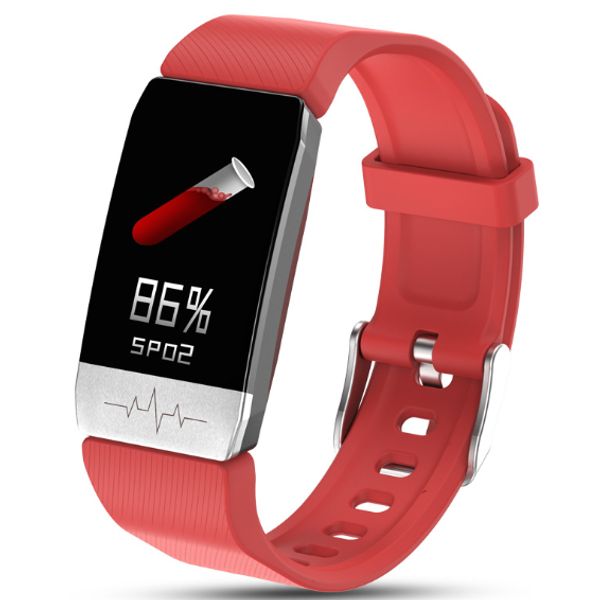 

new watch measure body temperature t1 ecg bracelet thermometer gps body temperature immunity monitoring sleeping monitor t1 smart bracelet