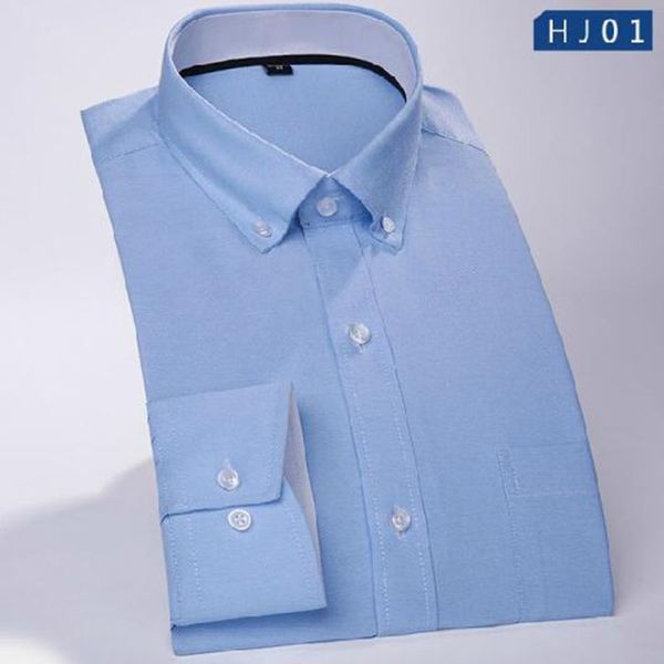 2019 Spring Men Business Work Wear Dress Formal Shirts Camisa