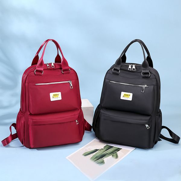 

bag women's outdoor nylon shoulder waterproof leisure backpack all-match multi-functional outdoor travel shoulder bag