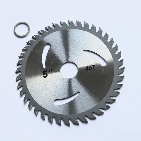 

1pc decoration grade125*22*30/40teeth tct saw blade for wood/mdf/plastic cutting for home diy decoration purpose