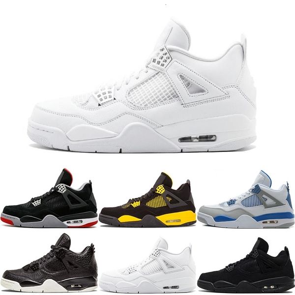 

самое лучшее качество 4 чистая обувь деньги баскетбол mens 4s bred безвозмездная белый цемент спортивные кроссовки мотоспорт спорт на открыт