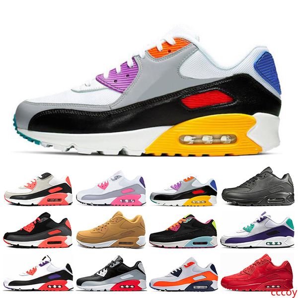 

stock x 90 mens womens running shoes viotech bred triple white black 90s mens trainers cushion surface breathable sports sneakers