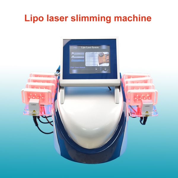 Le macchine laser Lipo intelligenti perdono peso Diodo dimagrante macchina 650nm Body Sculpting Beauty SPA Salon Use