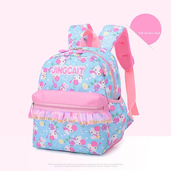 

lovely girls kids waterproof school backpack casual rucksack large capacity school bookbag for primary girls student