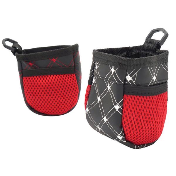

2019 car outlet storage bag pocket organizer phone holder hanging bag grid net car styling