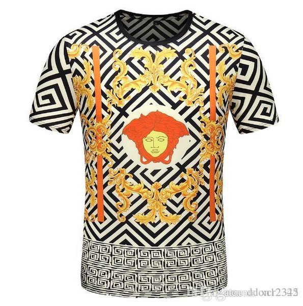 

new mens summer tees plus size o-neck short sleeve t shirt milk printed cotton t-shirt 3d designer clothing m-3xl golf tshirt#54r4, White;black