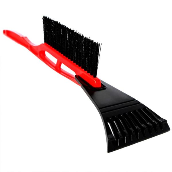 

winter snow ice scraper brush sturdy grip car frost remover auto snow shovel windshield and window cleaner tool