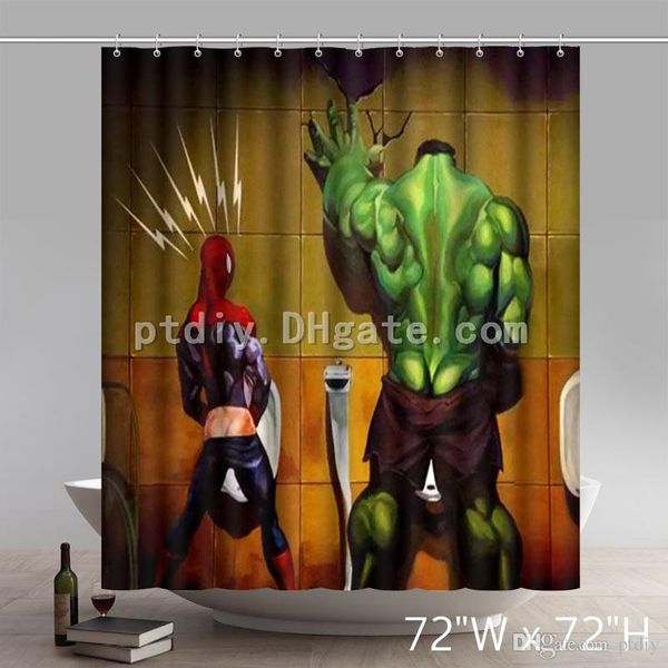 2019 Superhero Hulk Spideman Sale Funny Waterproof Polyester