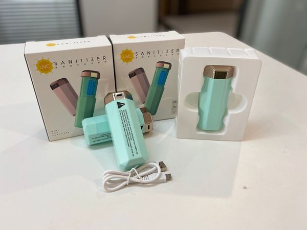 

самый маленький портативный глубокий uvc led стерилизатор power bank travel дезинфекция свет дезинфицирующий стержень с озоном