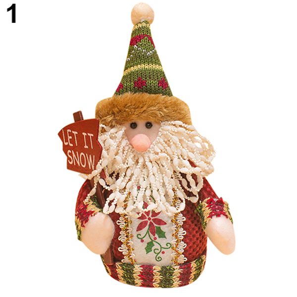 

new santa claus snow man moose doll christmas decorations xmas tree gadgets ornaments doll
