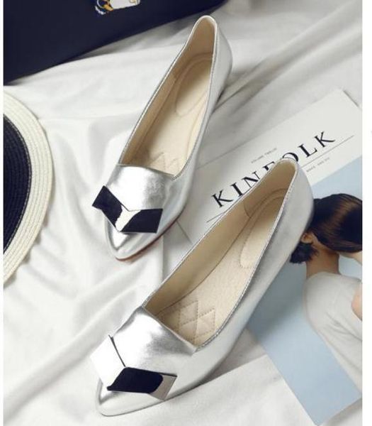

2019 women's shoes in spring and autumn with new style flat bottom pointed end @58, Black