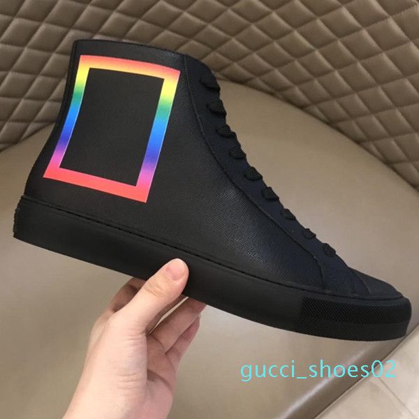 

tattoo match-up sneaker mens designer shoes rubber outsole shoe womens luxury casual sneakers schuhe trainers with box hzd65 g02, Black