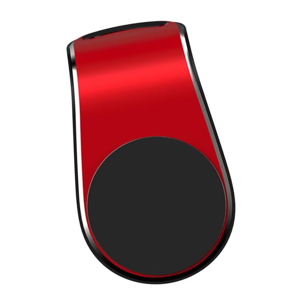 

360Â° car rv vent mount vehicle holder phone gps stand bracket, red