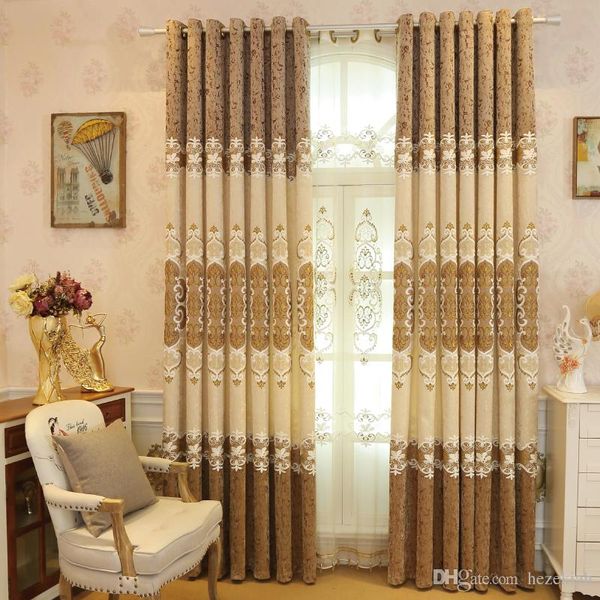 2019 Shading Custom Curtains Living Room Bedroom European Thickening Floor To Ceiling High End Finished Curtain Fabric From Samul 23 22 Dhgate Com
