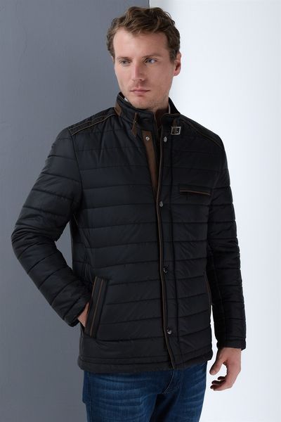 

m8610 dewberry slim fit coat -black, Black;brown
