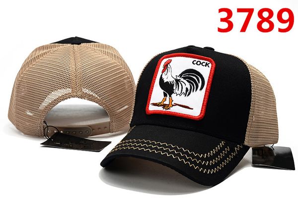 

Мода Бейсбол Cock Caps Повседневная Сетка Snapback Cap Вышивка Медведь Крокодил Петух Волк