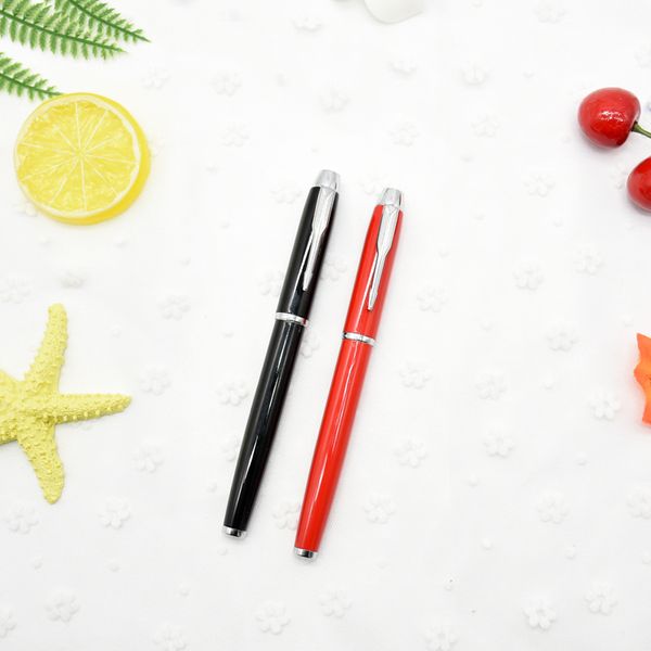 

1pcs business office pen office school supplies luxury metal ball pen signature ballpoint gift, Blue;orange