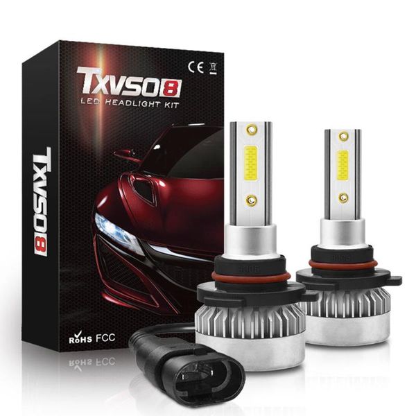 

автомобильные светодиодные hb3 / 9005 110w 20000lm коб led фары автомобиля полностью алюминиевая 2pcs свет фар kit new hot #n