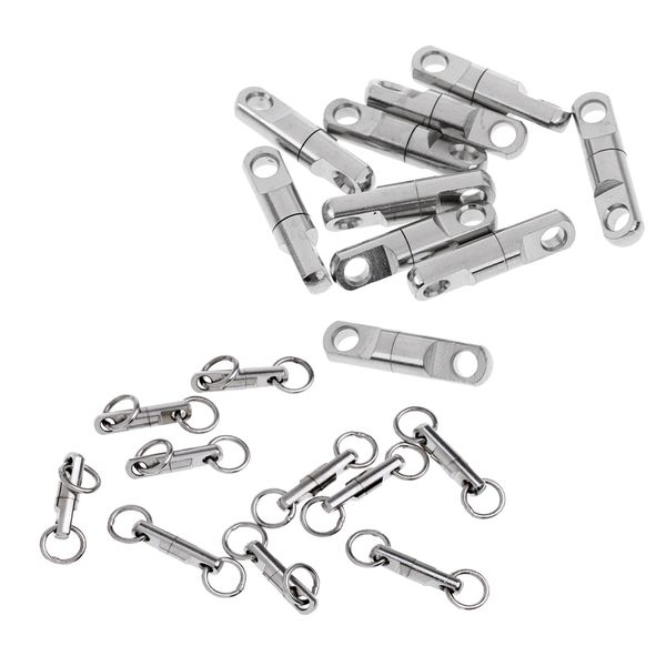 

20pcs fishing ball bearing swivels heavy duty fishing swivels