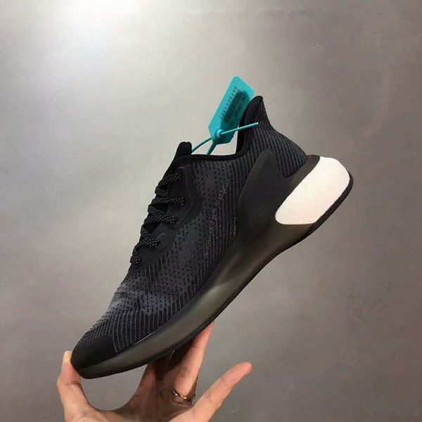 

fashion alphabounce mens running shoes sports sneakers alpha designer white black running training shoes with box size 36-45