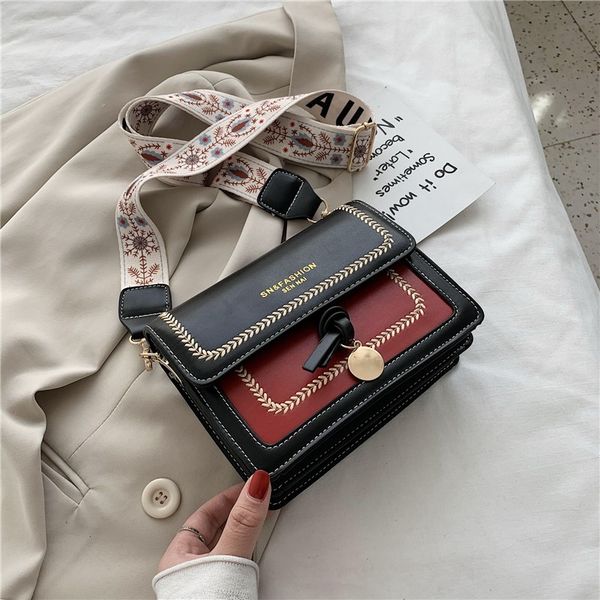 

2020 scrub leather crossbody bags for women 2020 chain shoulder messenger bag lady travel handbags and purses